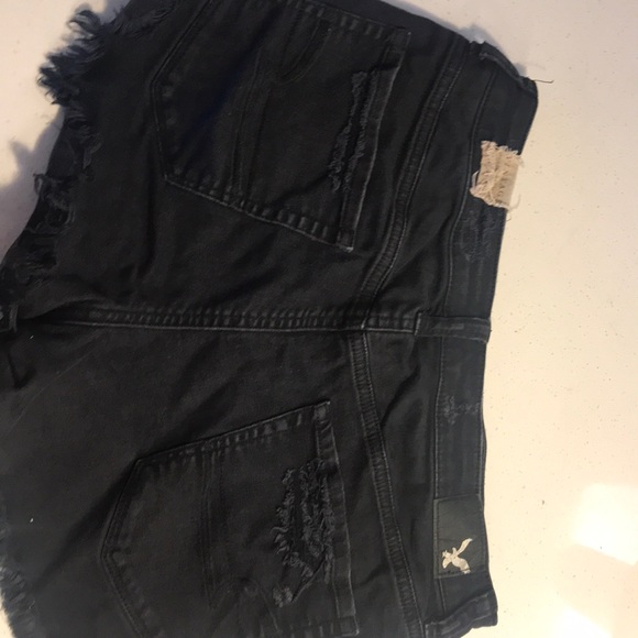 Vintage Black American eagle shorts - Picture 4 of 4